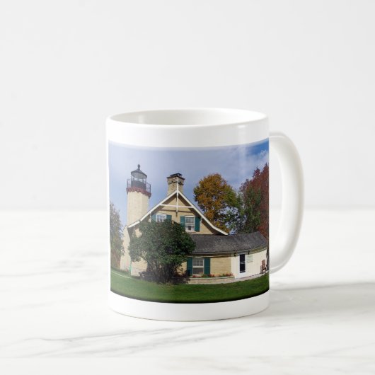 McGulpin Point Lighthouse 2011 Tasse (VorderseiteRechts)