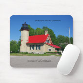 McGulpin Point Lighthouse 2019 Mousepad (Mit Mouse)