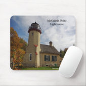 McGulpin Point Lighthouse Mousepad (Mit Mouse)