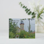 McGulpin Point Lighthouse Postkarte (Stehend Vorderseite)