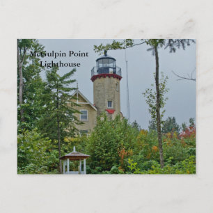 McGulpin Point Lighthouse Postkarte
