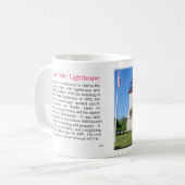 McGulpin Point Lighthouse-Tasse Kaffeetasse (Vorderseite Links)