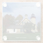 McGulpin Point Lighthouse Untersetzer (Rückseite)