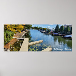 McHenry, Illinois Fox River Poster