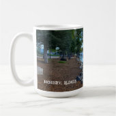 McHenry, Illinois | Fox River Walkway Kaffeetasse (Links)