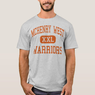 McHenry West- Krieger - hohes - McHenry Illinois T-Shirt