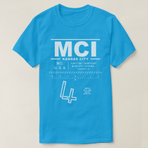 MCI T - Shirt Kansas City International Airport
