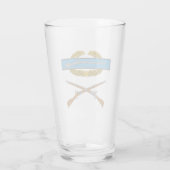 MCIB Master Combat Infantry Abzeichen Glas (Rückseite)