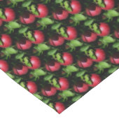 McIntosh Äpfel im Baummuster Kurzer Tischläufer (Ecke)