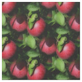 McIntosh Äpfel im Baummuster Stoff (Nahaufnahme)