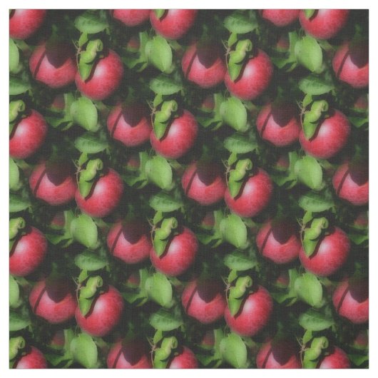 McIntosh Äpfel im Baummuster Stoff (Muster)