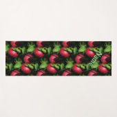 McIntosh Äpfel im Baummuster Yogamatte (Vorderseite (Horizontal))