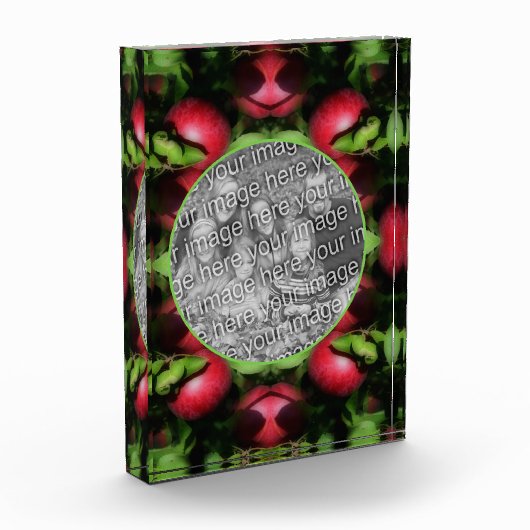 McIntosh Apples Nature Fügen Sie Ihre eigenen hinz Fotoblock (Links)