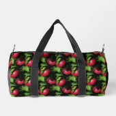 McIntosh Apples Nature Pattern Personalisiert Duffle Bag (Rückseite)