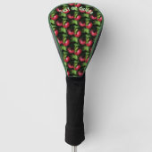 McIntosh Apples Nature Pattern Personalisiert Golf Headcover (Vorderseite)