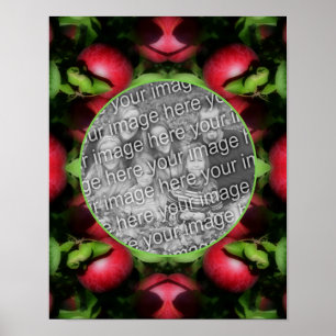 McIntosh Apples Naturrahmen kreieren Ihr eigenes F Poster