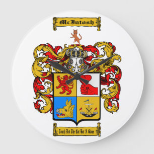 McIntosh (Scottish) Große Wanduhr