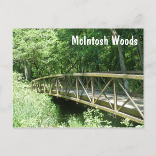 McIntosh Woods Staat Park, Iowa Postkarte