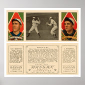 McIntyre bei Bat White Sox Baseball 1912 Poster (Vorne)
