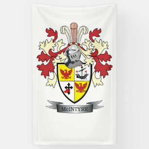 McIntyre Familienwappen-Wappen Banner
