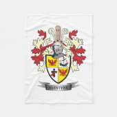McIntyre Familienwappen-Wappen Fleecedecke (Vorderseite)