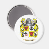 McIntyre-Wappen (Familienwappen) Magnet (Vorderseite/Rückseite)