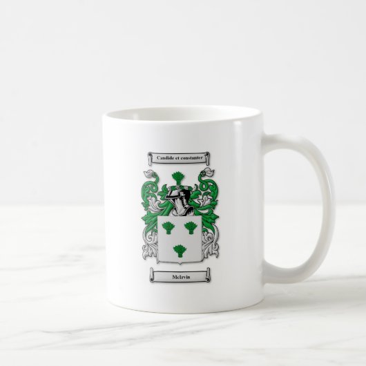 McIrvin Wappen Kaffeetasse (Rechts)