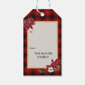 McIver Scottish Clan Tartan & Crest Geschenkanhänger (Rückseite)