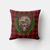 McIver Scottish Clan Tartan & Crest Kissen (Rückseite)