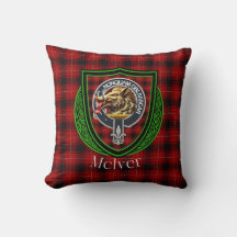 McIver Scottish Clan Tartan & Wappen