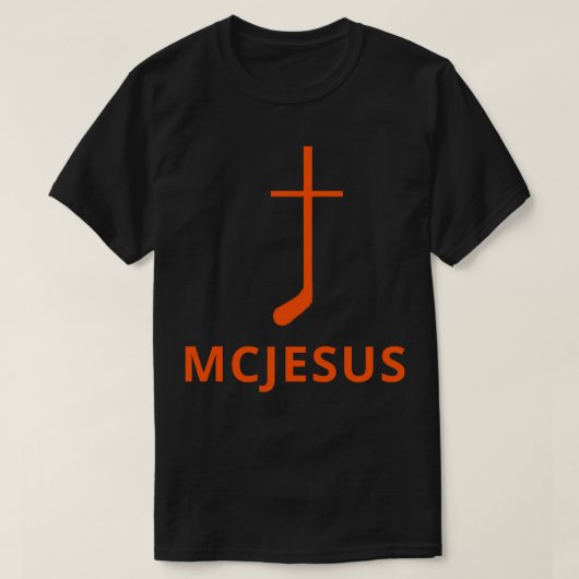 McJesus Sticker T-Shirt (Design vorne)