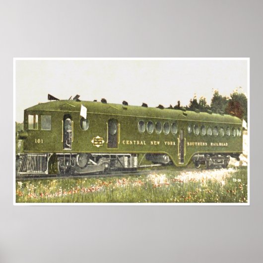 McKeen Benzoline Motorwagen 101 Poster (Vorne)