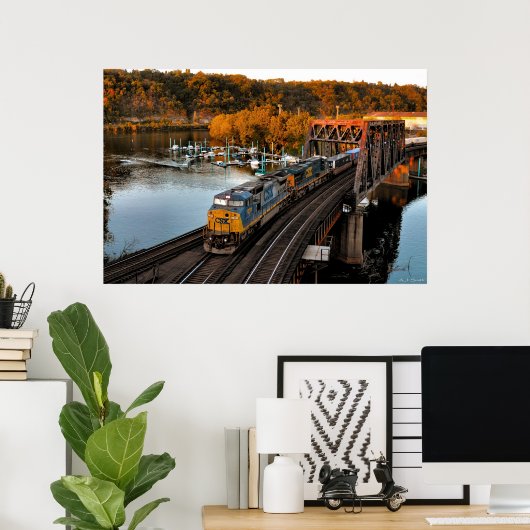 McKeesport-Abend Poster (Heimbüro)