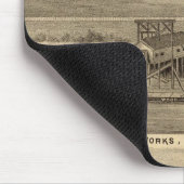 McKeesport Allegheny Landkreis, Pennsylvania Mousepad (Ecke)