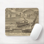 McKeesport Allegheny Landkreis, Pennsylvania Mousepad (Mit Mouse)