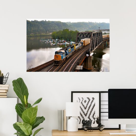 McKeesport Crossing Poster (Heimbüro)