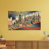 McKeesport, Pennsylvania - Große Briefszenen Leinwanddruck (Insitu (Wohnzimmer))