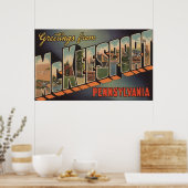 McKeesport, Pennsylvania - Große Briefszenen Poster (Küche)