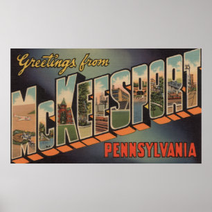 McKeesport, Pennsylvania - Große Briefszenen Poster