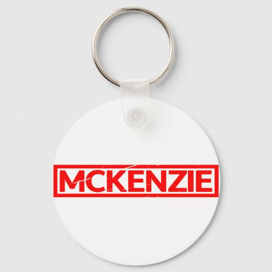 Mckenzie Briefmarke Schlüsselanhänger (Vorderseite)