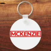 Mckenzie Briefmarke Schlüsselanhänger (Vorderseite)