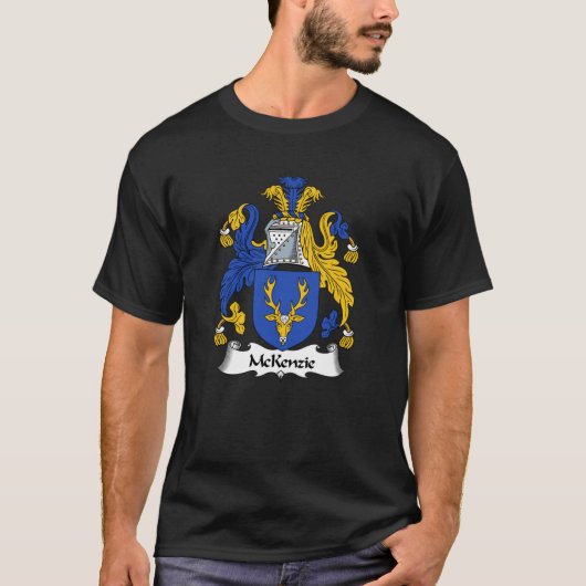 McKenzie Coat of Arms McKenzie Familienwappen T-Shirt (Vorderseite)