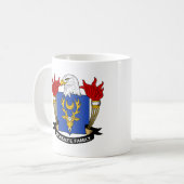 McKenzie Familienwappen Kaffeetasse (Vorderseite Links)