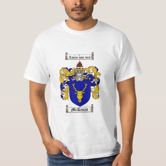 Mckenzie Familienwappen - Mckenzie Wappen T-Shirt (Vorderseite)