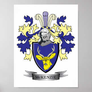 McKenzie-Familienwappen-Wappen Poster
