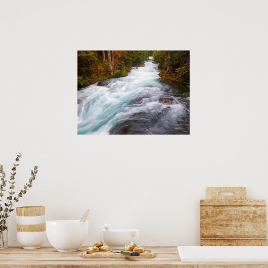 McKenzie River | Oregon Poster (Küche)