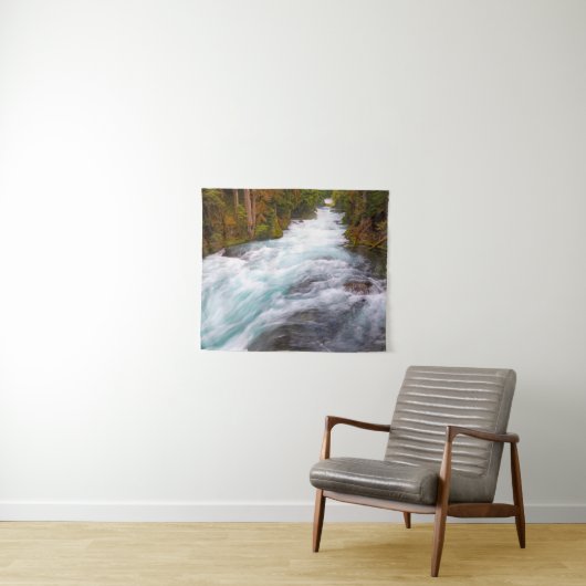 McKenzie River | Oregon Wandteppich (Beispiel (Horizontal))