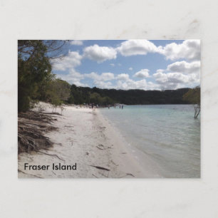 McKenzie-See, Fraser Island, Queensland Australien Postkarte