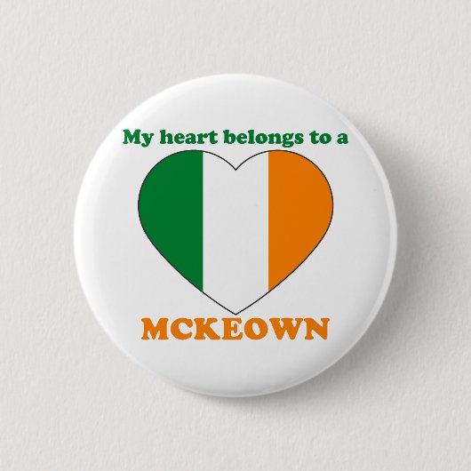 Mckeown Button (Vorderseite)