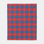 McKerrell Red Kariert Fleecedecke (Vorderseite)